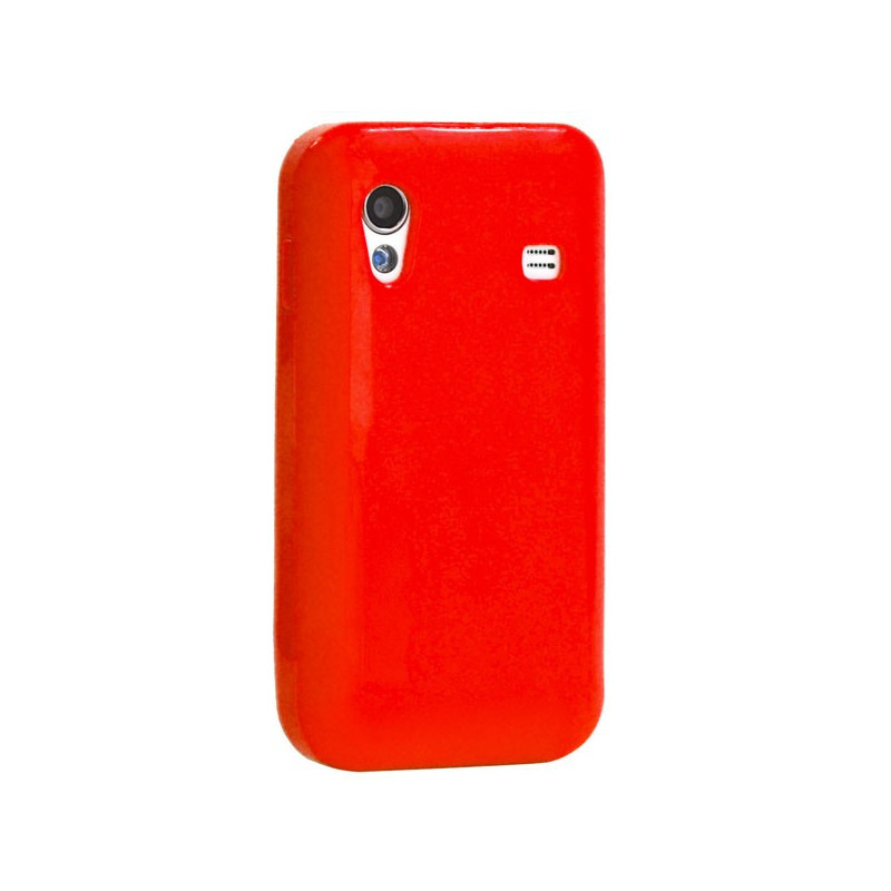 Coque Semi-Rigide JELLY CASE pour Samsung Galaxy Ace (S5830) - Rouge