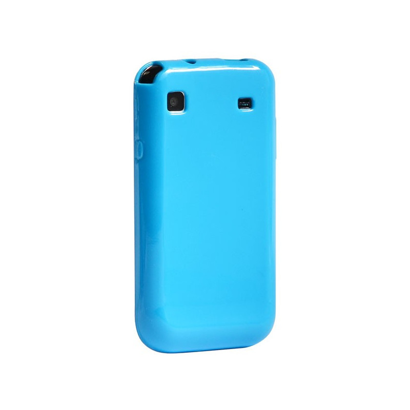 Coque Semi-Rigide JELLY CASE pour Samsung Galaxy S (I9000) - Bleu Turquoise