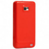 Coque Semi-Rigide JELLY CASE pour Samsung Galaxy S2 - Rouge