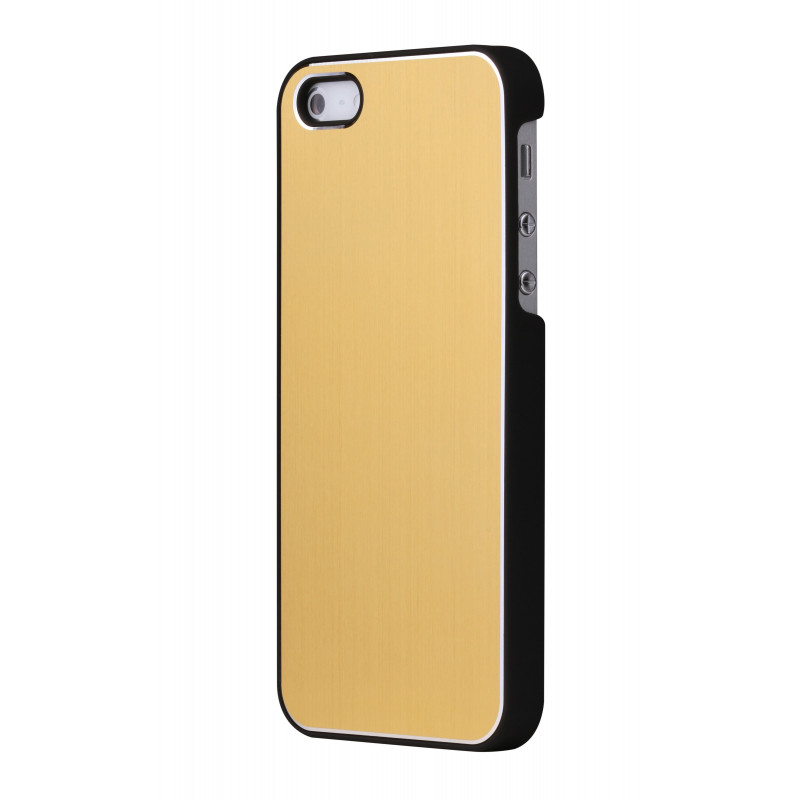 Coque Rigide MOXIE Aluminium Brossé pour Apple iPhone 5/5S/SE - Or