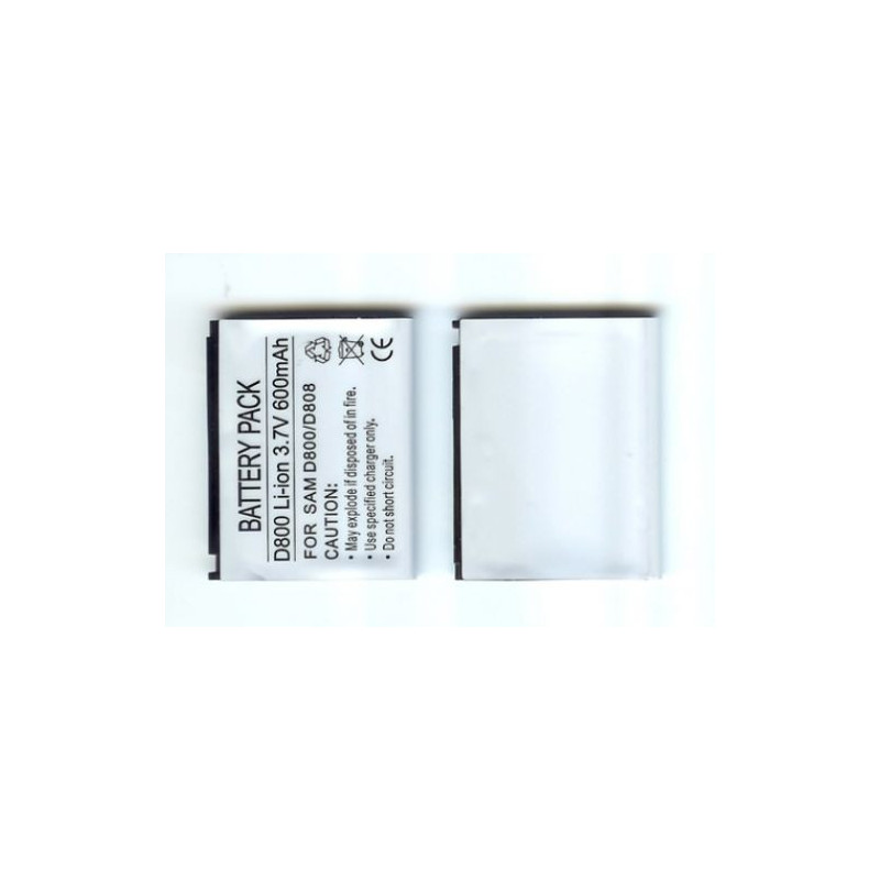 Batterie compatible 600 mAh pour Samsung D800