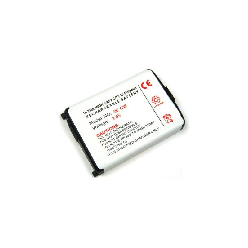 Batterie compatible 750 mAh pour Siemens C35/C35i/M35/M35i/S35/S35i