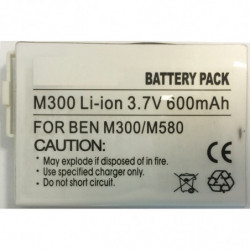 Batterie compatible 600 mAh pour Benq M300/M580