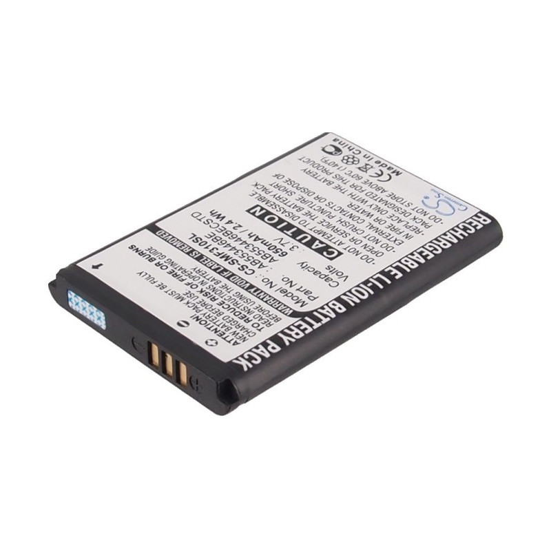 Batterie CameronSino 650 mAh pour Samsung Player Mini (C3300) /E1130/E1170/E1410/E2120/E2230/B2100...