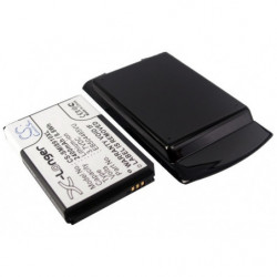 Batterie CameronSino 2400 mAh avec cache batterie pour Samsung Omnia HD (i8910)