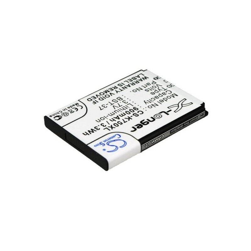 Batterie CameronSino 900 mAh pour Sony Ericsson K610i/K750/V600i/Z520i...