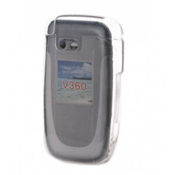 Coque Crystal Intégrale Rigide pour Motorola V360 - Transparent