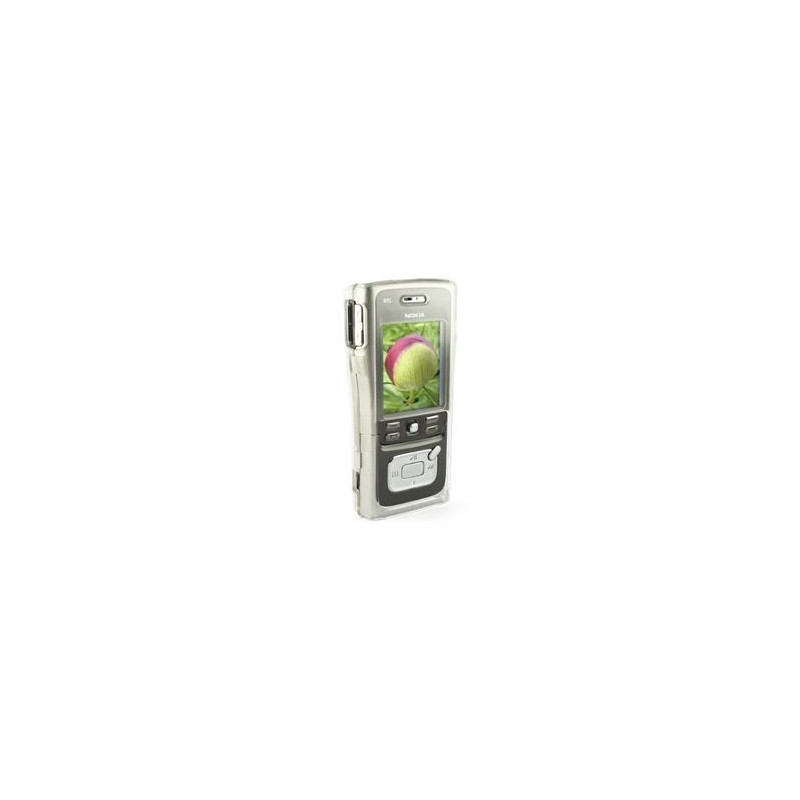 Coque Crystal Intégrale Rigide pour Nokia N91 - Transparent