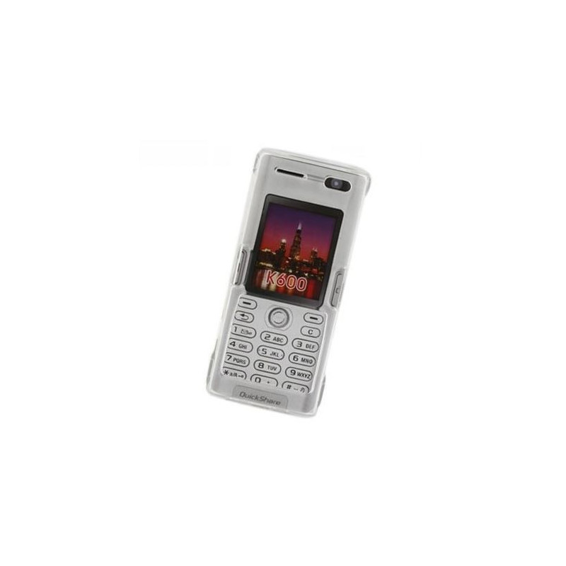 Coque Crystal Intégrale Rigide pour Sony Ericsson K600i - Transparent