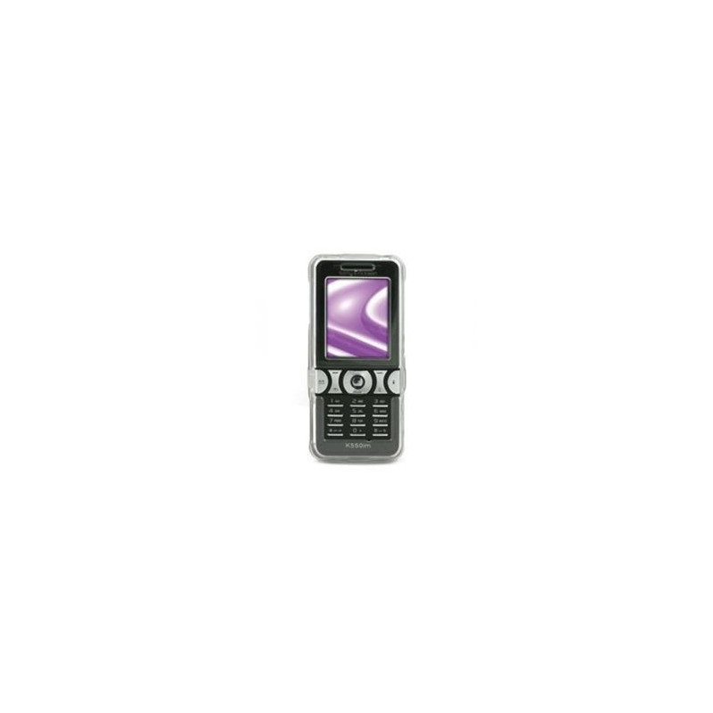 Coque Crystal Intégrale Rigide pour Sony Ericsson K550i - Transparent