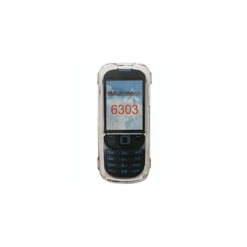 Coque Crystal Intégrale Rigide pour Nokia 6303 Classic/6303i Classic - Transparent